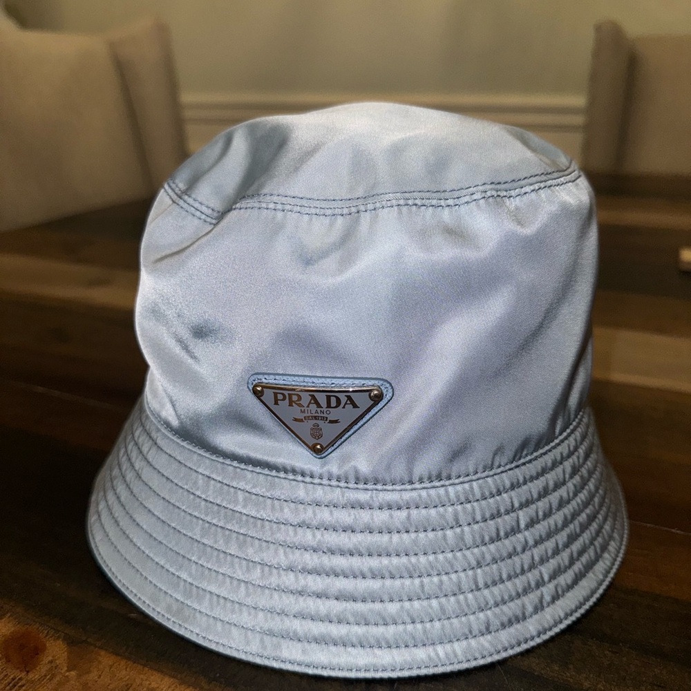 Prada Sky Blue Bucket Hat